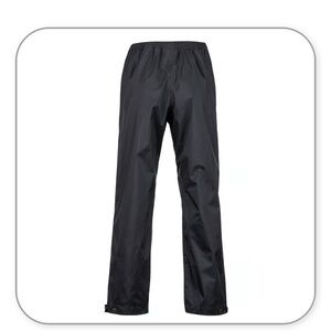 MARMOT Kids pre cip Black Waterproof Pants Size M